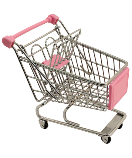 Shopping Trolley Parrot Toy